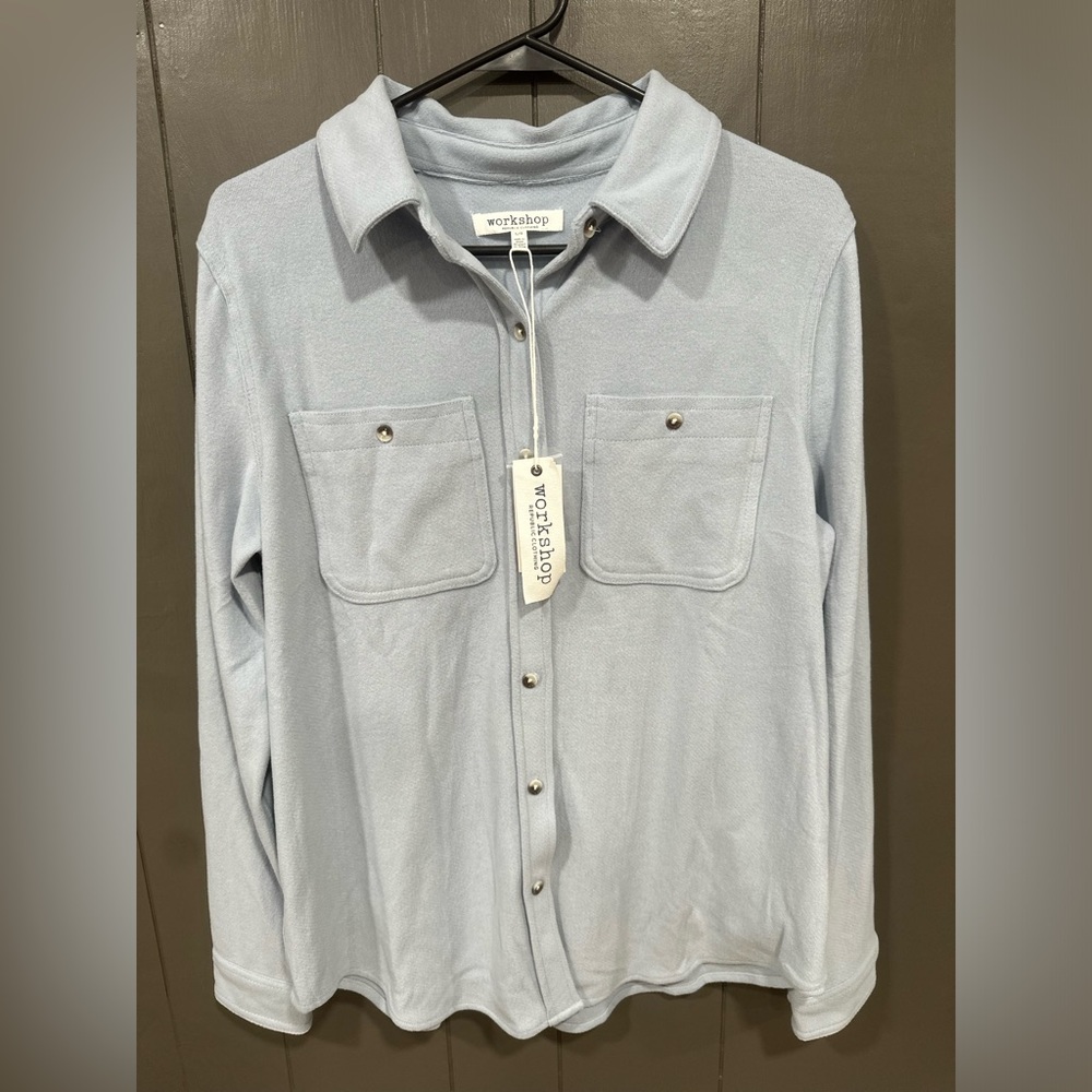 Workshop button up!
